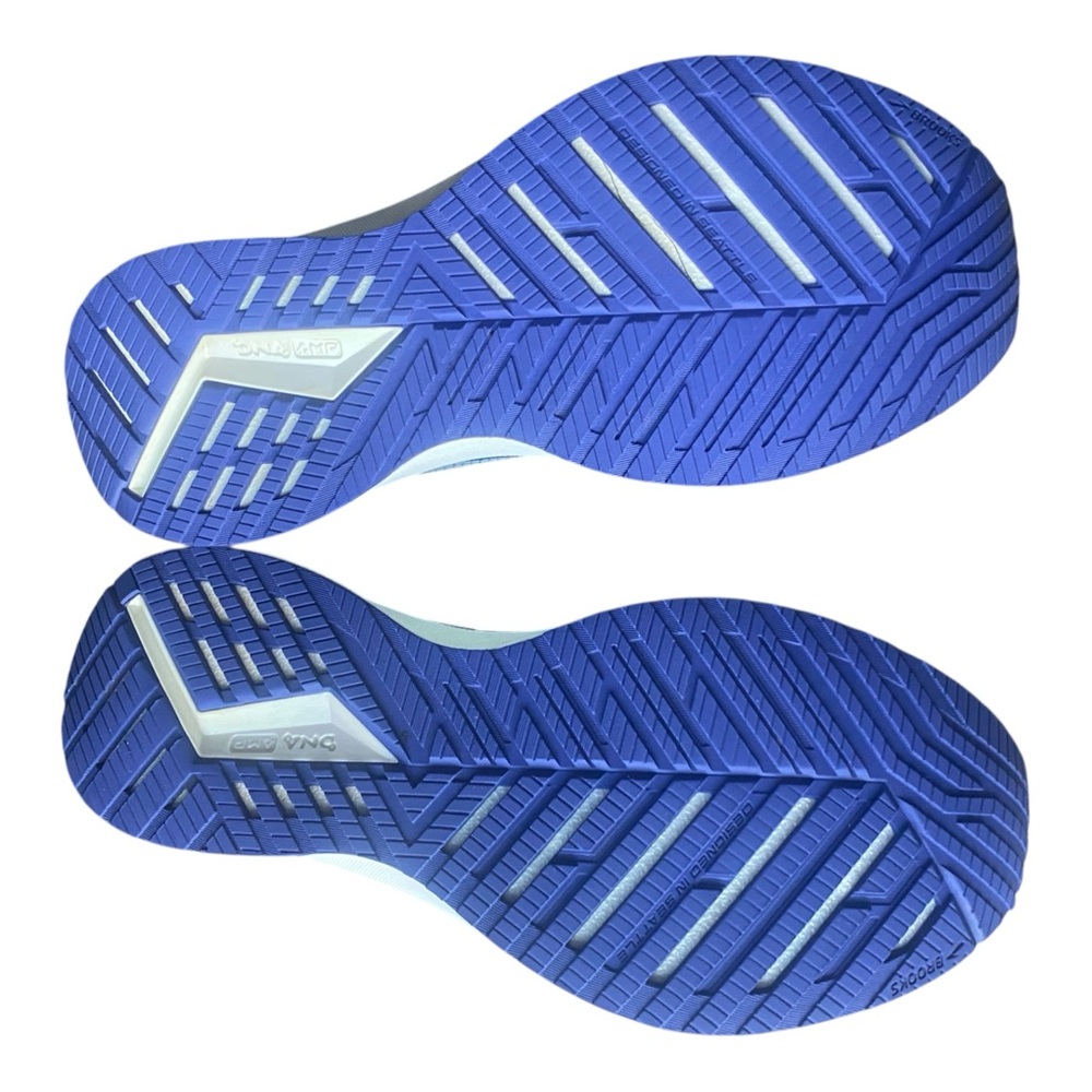 Brooks Women’s White and Blue Athletic Shoes with Breathable Mesh Size: 10.5 - Picture 9 of 12